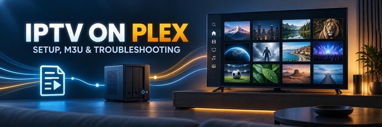 IPTV on Plex setup, M3U and troubleshooting guide